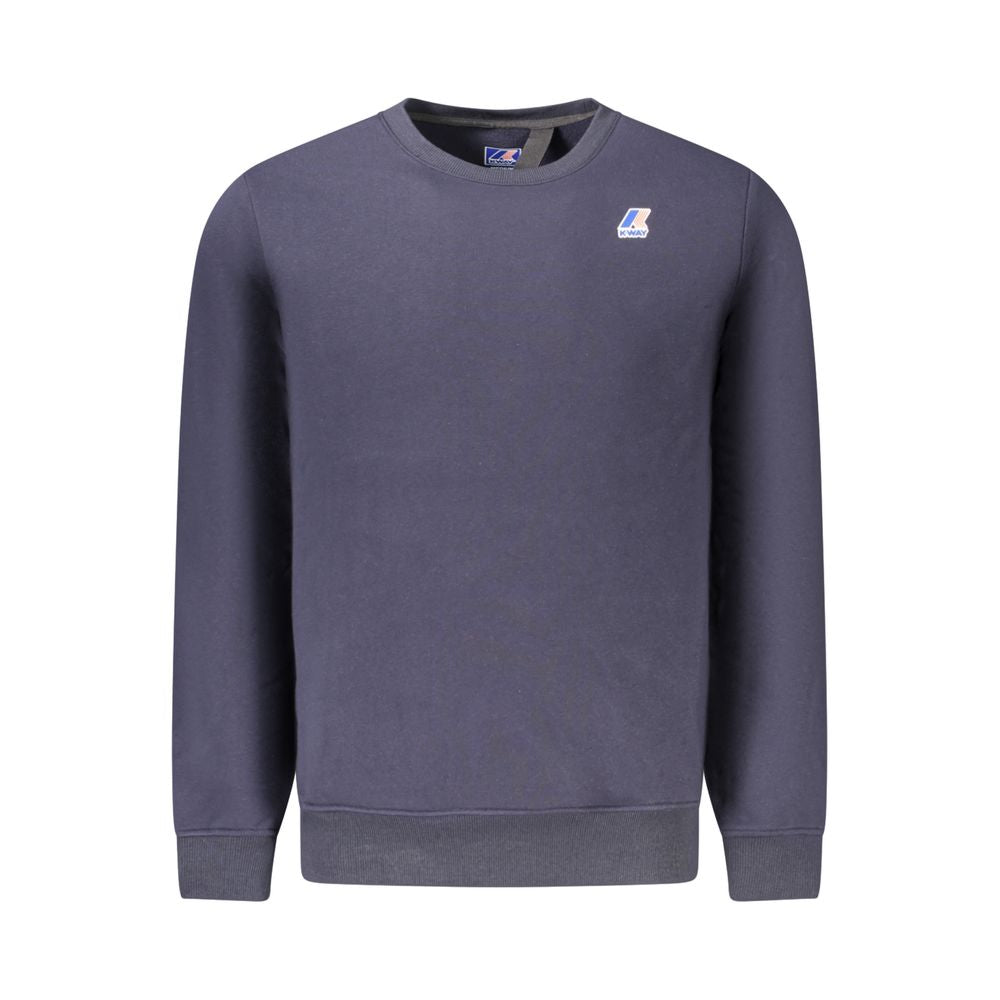 K-WAY Blue Cotton Men Sweater
