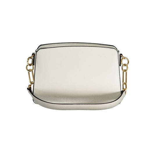 Mario Valentino White Polyethylene Handbag
