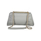 Mario Valentino Gray Polyethylene Handbag