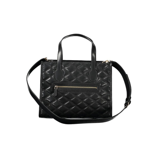 Guess Jeans Black Polyethylene Handbag