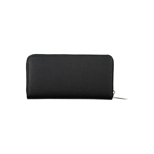 Black Polyester Wallet