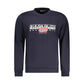 Napapijri Blue Cotton Men Sweater