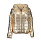 U.S. POLO ASSN. Gold Nylon Jackets & Coat