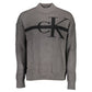 Calvin Klein Gray Cotton Sweater