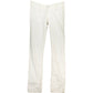 Blend White Cotton Jeans & Pant