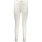 Calvin Klein White Cotton Jeans & Pant