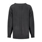 Guess Jeans Black Cotton Sweater