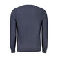 Hugo Boss Blue Cotton Sweater