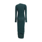 Ferragamo Draped midi Dress