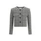 Self-Portrait Check Blazer