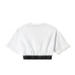 Comme Des Fuckdown White Cotton Tops & T-Shirt