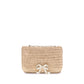 Self-Portrait Raffia Shoulder Bag
