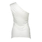 Love Moschino White Elastane Tops & T-Shirt