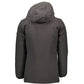 Yes Zee Black Polyester Jacket