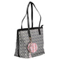 Mario Valentino Black Polyethylene Handbag