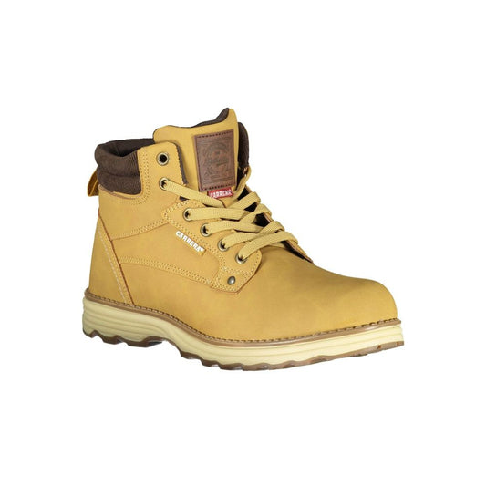Beige Polyester Boot