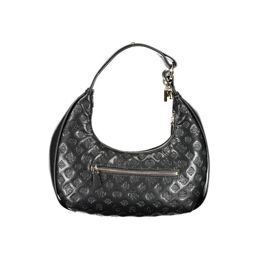 Guess Jeans Black Polyethylene Handbag
