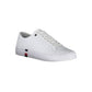 Tommy Hilfiger White Polyester Sneaker