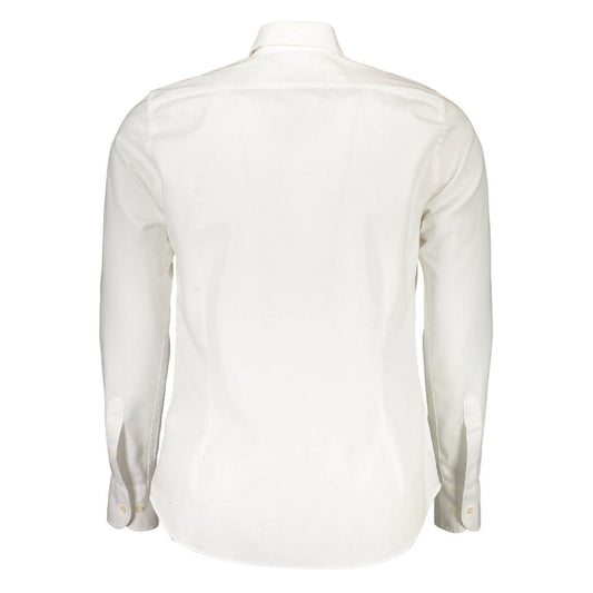 La Martina White Cotton Shirt