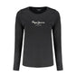 Pepe Jeans Black Cotton Tops & T-Shirt