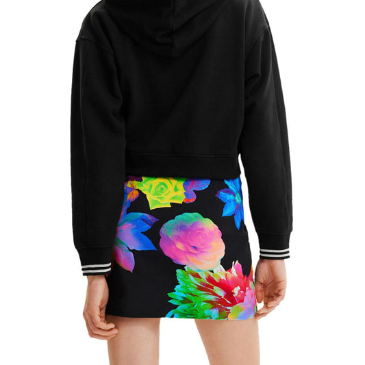 Black Cotton Skirt