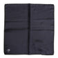 Dolce & Gabbana Blue DG Crown Silk Square Men Foulard Scarf