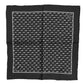 Dolce & Gabbana Black Sea Horse Silk Square Men Foulard Scarf