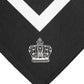 Dolce & Gabbana Black White Printed Square Foulard Scarf