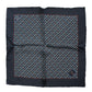 Dolce & Gabbana Blue Cocktail Silk Square Foulard Scarf