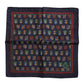 Dolce & Gabbana Multicolor Medals Square Foulard Scarf