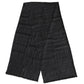 Dolce & Gabbana Dark Gray Cashmere Fringes Neck Warmer Scarf