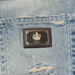 Dolce & Gabbana Light Blue Tattered Straight Men Denim Jeans