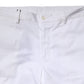 Dolce & Gabbana White Cotton Straight Logo Men Pants