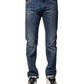 Dolce & Gabbana Blue Cotton Stretch Slim Fit Men Denim Jeans