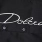 Dolce & Gabbana Black Cotton SICILIA Logo Men Dress Shirt