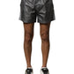 Dolce & Gabbana Gray Polyester Mid Waist Casual Bermuda Shorts