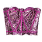 Dolce & Gabbana Pink Bustier Sleeveless Corset Blouse Top