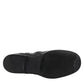 Dolce & Gabbana Black Leather Ankle Boots Slip On Shoes