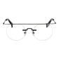 Yohji Yamamoto Gray Men Optical Frames
