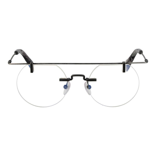 Yohji Yamamoto Gray Men Optical Frames
