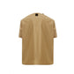 Emporio Armani Brown Cotton Sweater