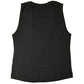 Comme Des Fuckdown Black Cotton Tops & T-Shirt
