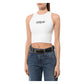 Comme Des Fuckdown White Cotton Tops & T-Shirt
