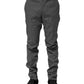 BENCIVENGA Black White Checkered Tapered Dress Pants