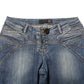 Just Cavalli Blue Washed Straight Fit Men Denim Jeans
