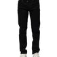 Dolce & Gabbana Black Cotton Skinny Denim Jeans