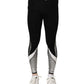 Dolce & Gabbana Black Silver Nylon Skinny Men Leggings Pants