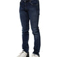 Dolce & Gabbana Dark Blue Cotton Skinny Denim Jeans
