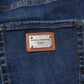 Dolce & Gabbana Dark Blue Cotton Skinny Denim Jeans