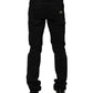 Dolce & Gabbana Black Cotton Skinny Men Denim Jeans